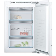 Bosch GIV21AFE0 87x55.8 Built in lowFrost Freezer, SuperFreeze, 4 drawers, Optical and Acoustic Alar