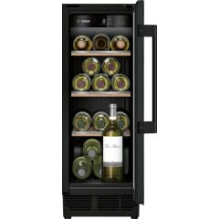 Bosch KUW20VHF0G 82X30 under counter wine cabinet with front recess to allow for plinth installation